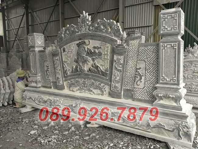 Bình phong đá - Những mẫu bình phong bằng đá đẹp bán Gia Lai