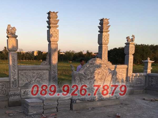 Hình ảnh cuốn thư bằng đá khối trắng, xanh, vàng đẹp bán An Giang