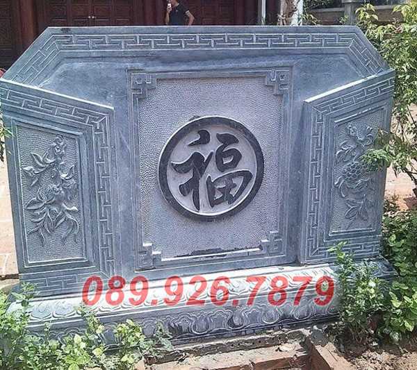 Hình ảnh cuốn thư bằng đá khối trắng, xanh, vàng đẹp bán An Giang