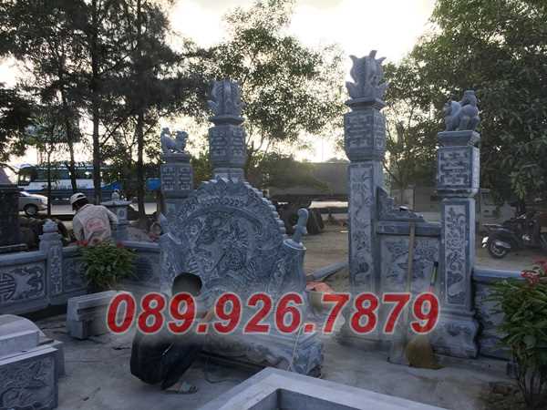 Bình phong đá - Mẫu bình phong đá khu nhà mồ đẹp bán An Giang