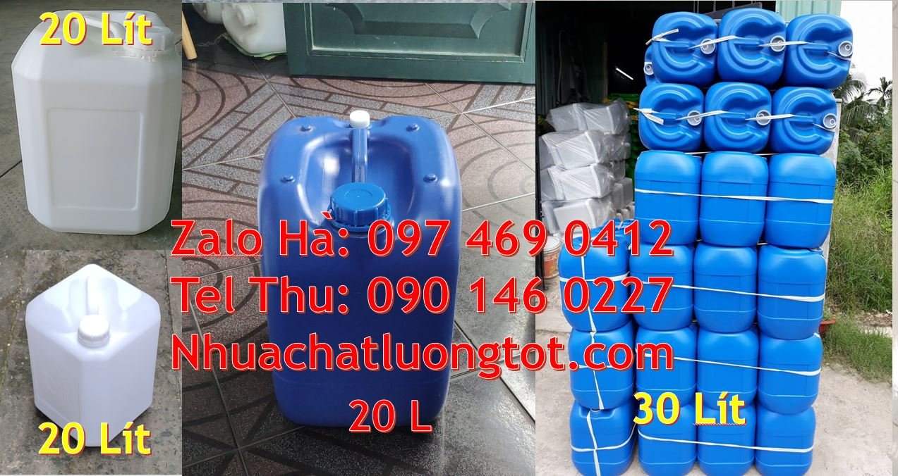 Bán can nhựa 25l có nắp thoát khí đựng thực phẩm.can nhựa 20l màu trăn