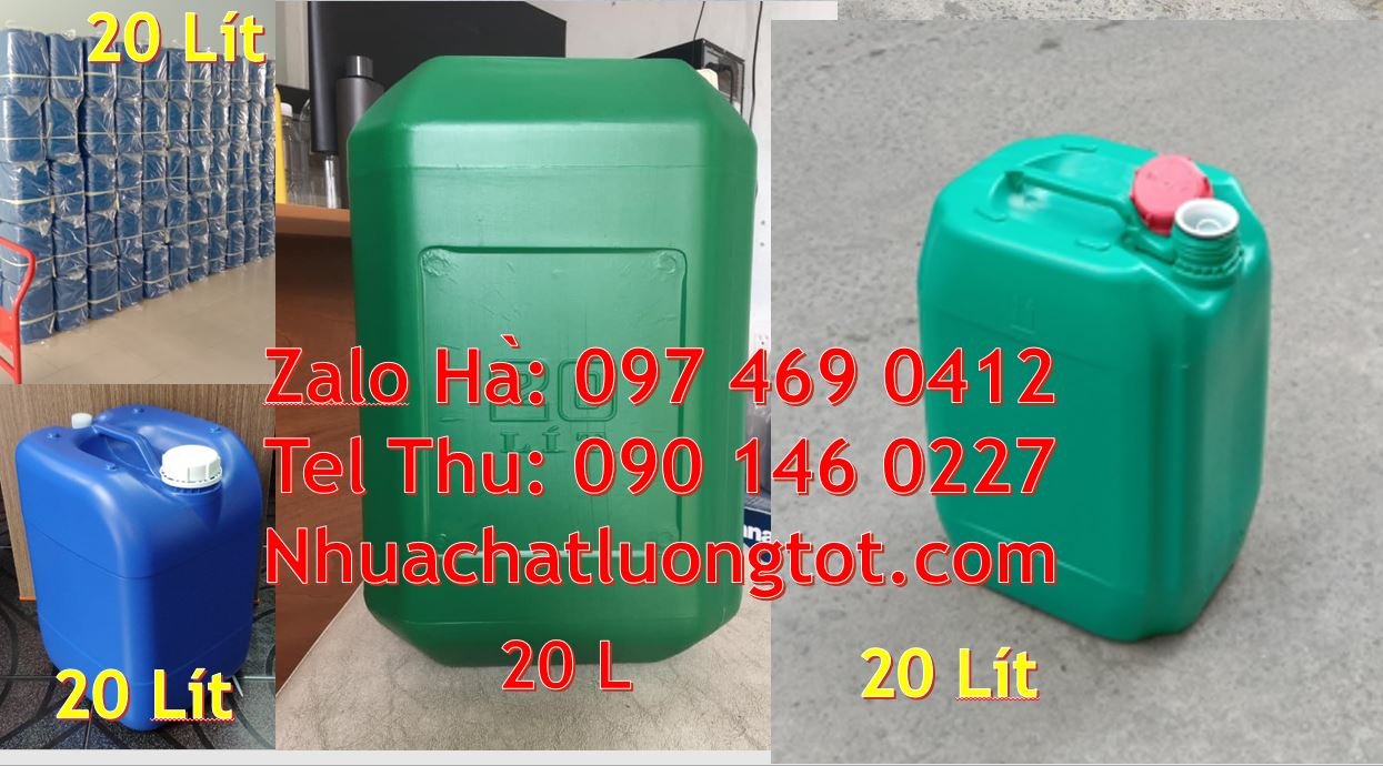 Bán can nhựa 25l có nắp thoát khí đựng thực phẩm.can nhựa 20l màu trăn
