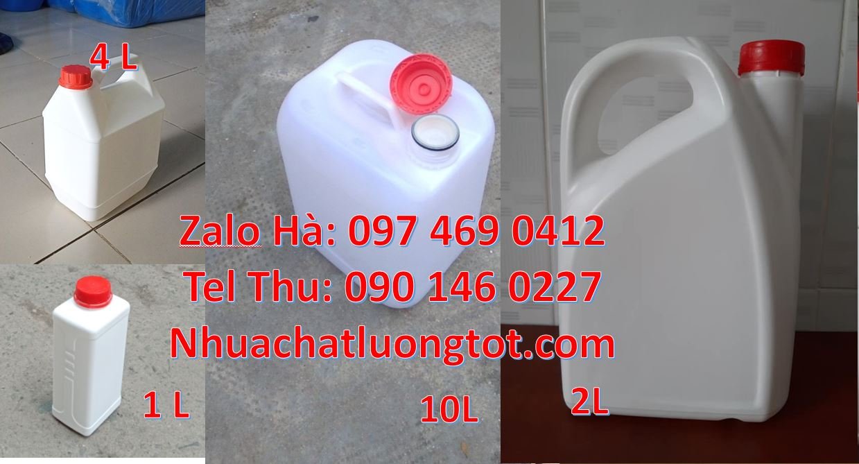 Bán can nhựa 10l có nắp thoát khí đựng hóa chất,can nhựa 5l đựng nước