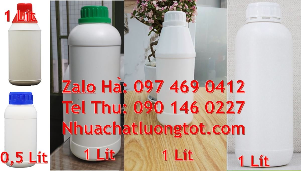Bán chai nhựa 1l có nắp thoát khí đựng tương,chai nhựa 0.5l đựng dầu d