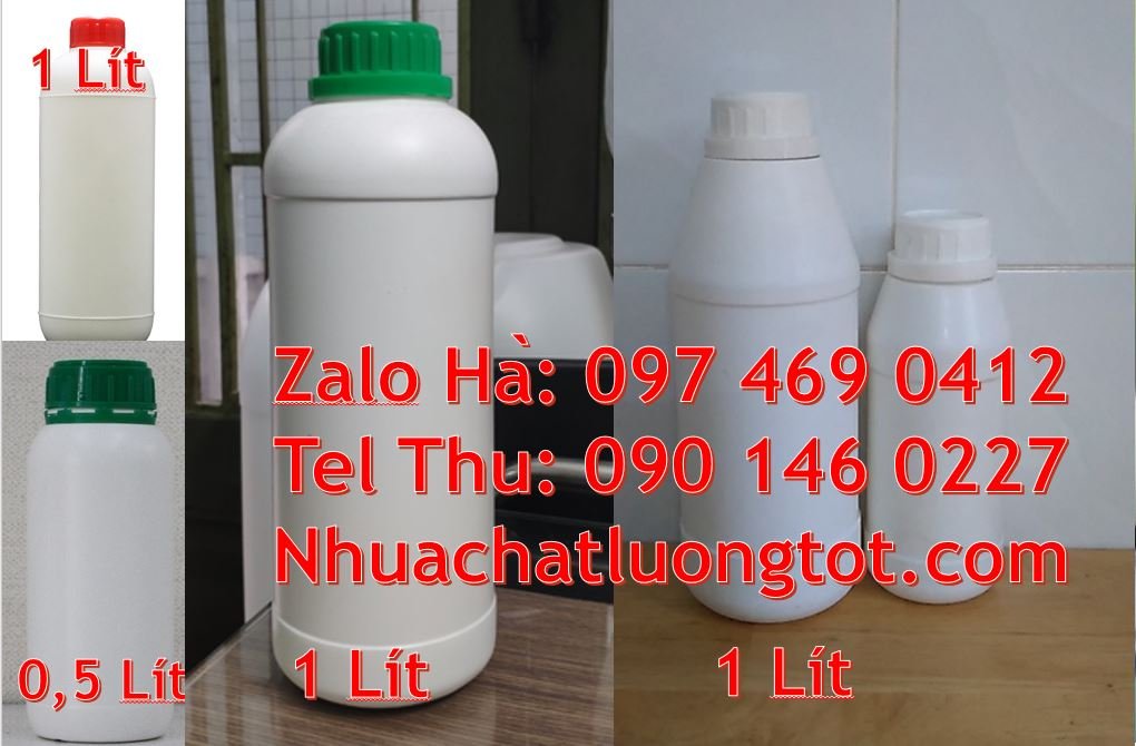 Bán chai nhựa 1l có nắp thoát khí đựng tương,chai nhựa 0.5l đựng dầu d
