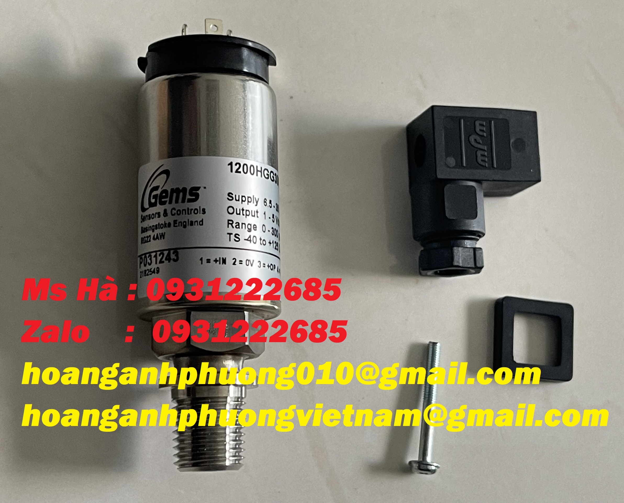 MUA NGAY  Sensor giá cạnh tranh dòng Gems 1200HGG3002A3UA