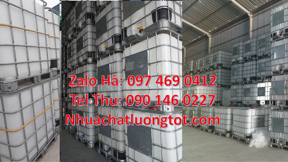 Bán tank nhựa 1000l có nắp chiết đựng hóa chất công nghiệp,thùng nhựa