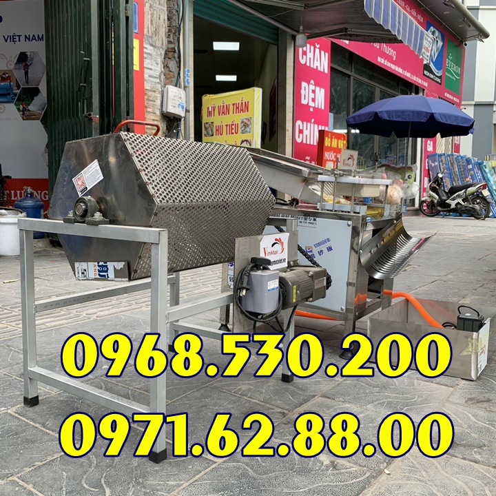 New- Máy bóc vỏ trứng chim cút kèm lồng dập trứng đại hạ giá