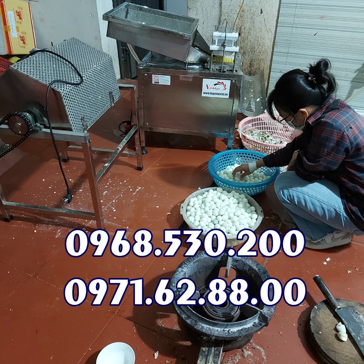Nơi bán máy tách vỏ trứng cút giá rẻ hết nước chấm