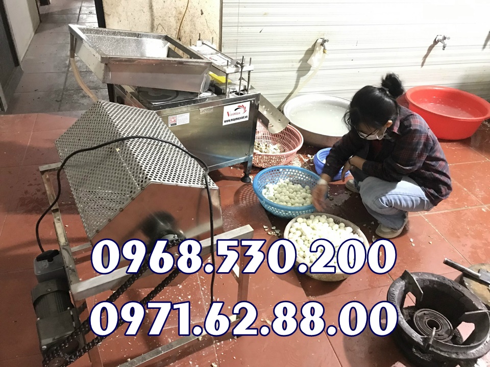 Nơi bán máy tách vỏ trứng cút giá rẻ hết nước chấm