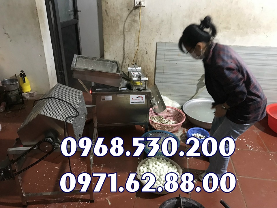 Nơi bán máy tách vỏ trứng cút giá rẻ hết nước chấm