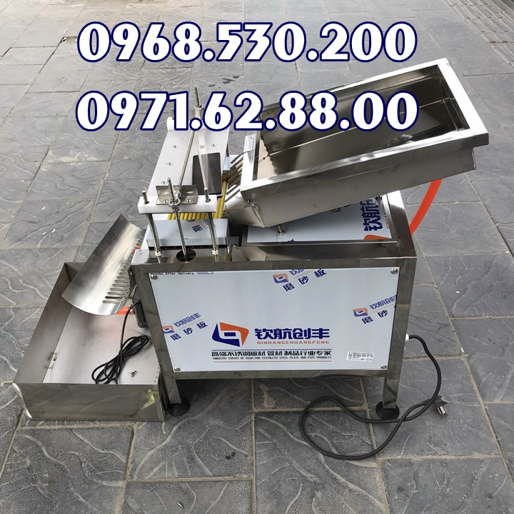 Máy bóc vỏ trứng cút nhanh không bị vỡ trứng