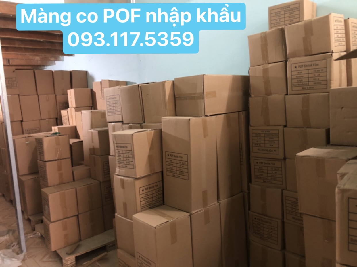 Sỉ lẻ màng co POF - Màng co mềm - Màng co nhiệt POF