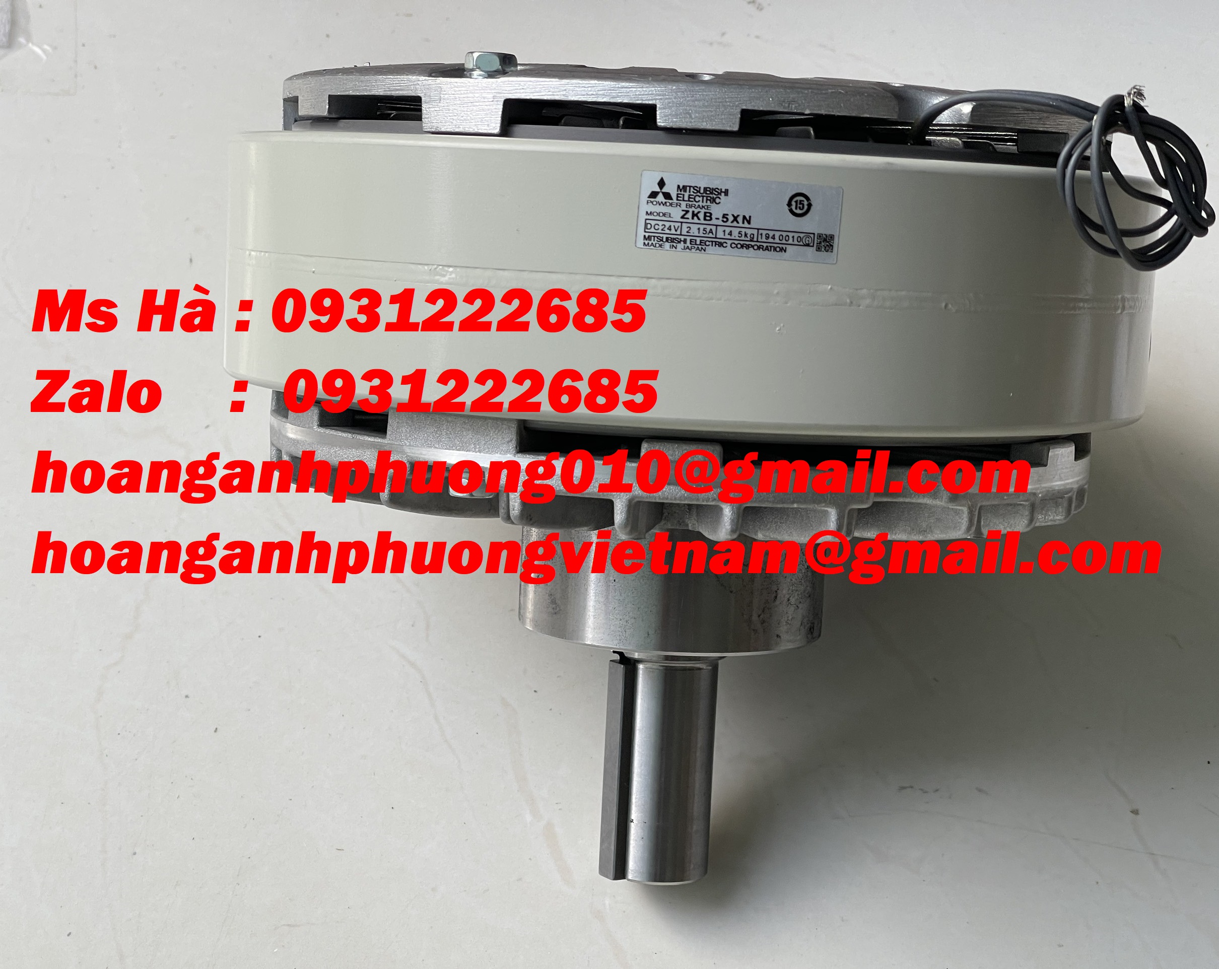 ZKB-5XN  Powder brake  mitsubishi chính hãng  Hoàng Anh Phương