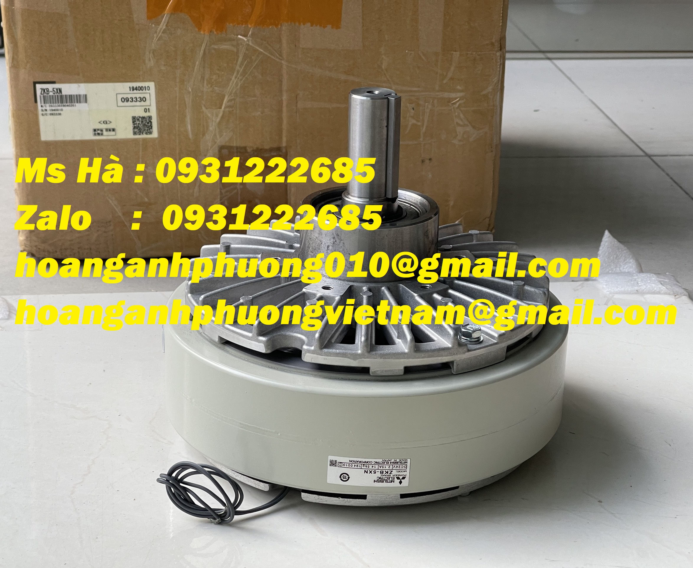 ZKB-5XN  Powder brake  mitsubishi chính hãng  Hoàng Anh Phương