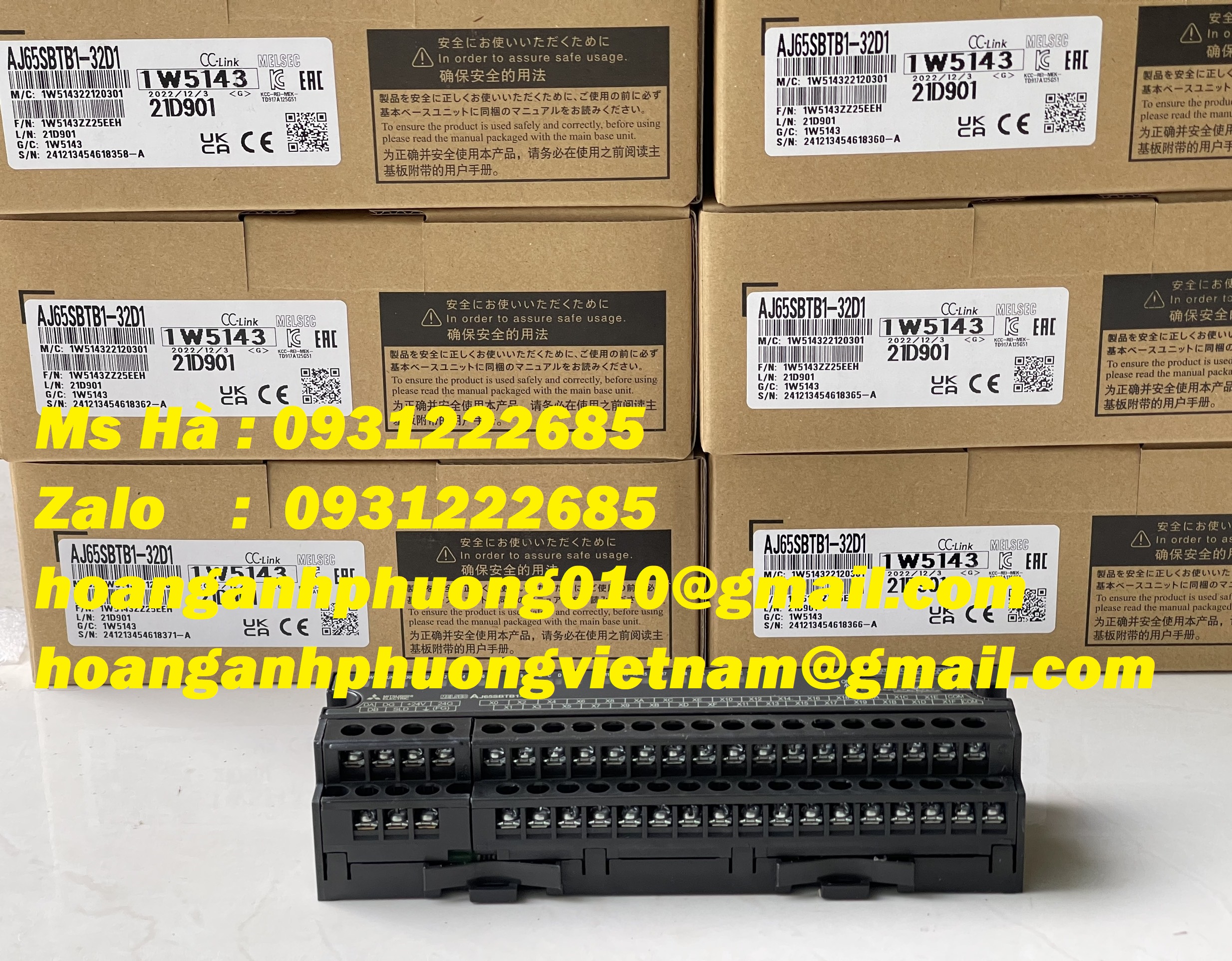 MITSUBISHI AJ65SBTB1-32D1  mô đun giá siêu rẻ  bảo hành 12 tháng