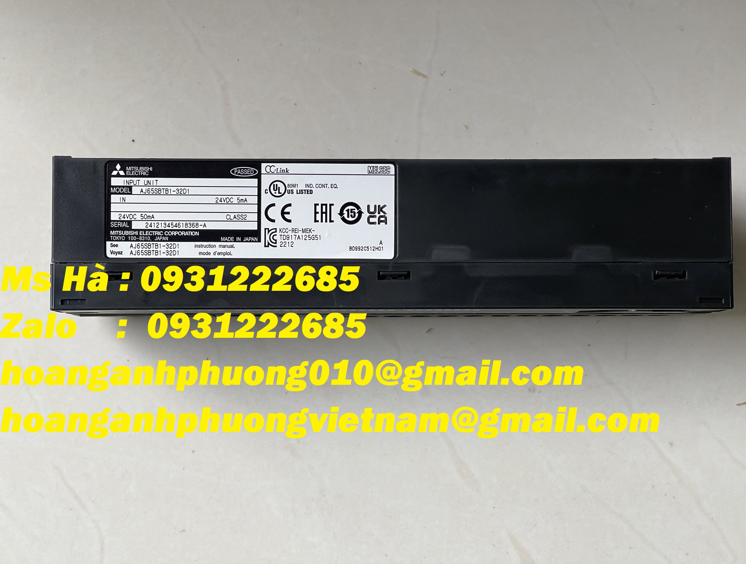 MITSUBISHI AJ65SBTB1-32D1  mô đun giá siêu rẻ  bảo hành 12 tháng