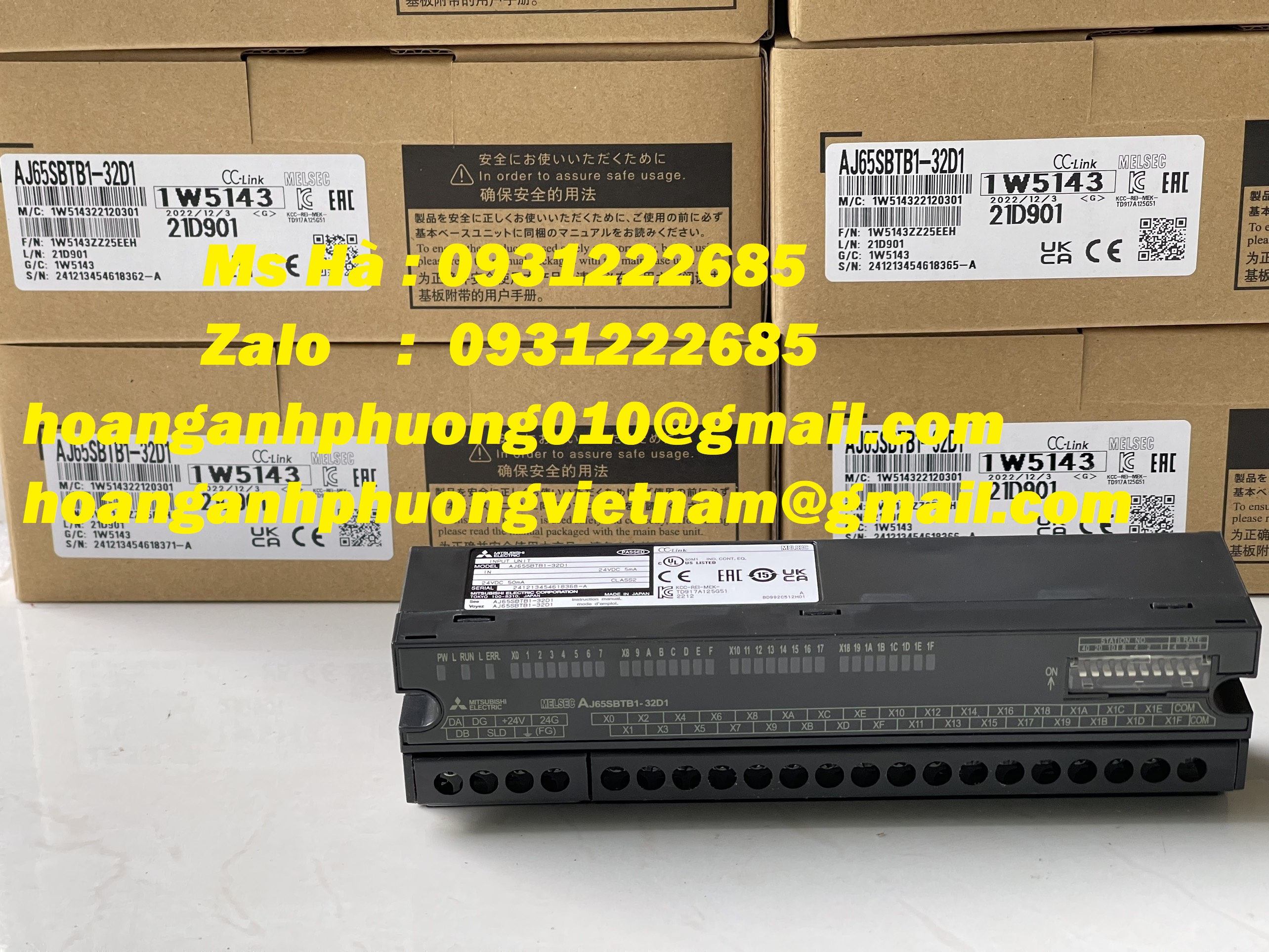 MITSUBISHI AJ65SBTB1-32D1  mô đun giá siêu rẻ  bảo hành 12 tháng