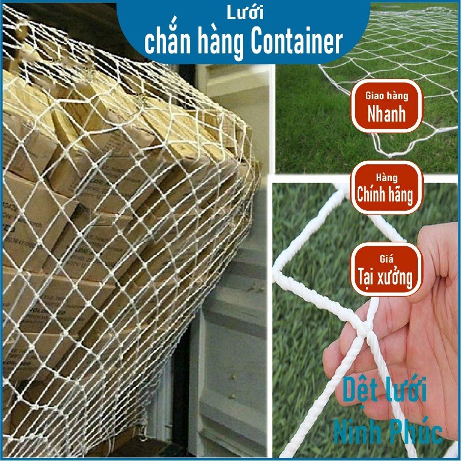 Lưới chắn hàng container cho hàng xuất nhập khẩu