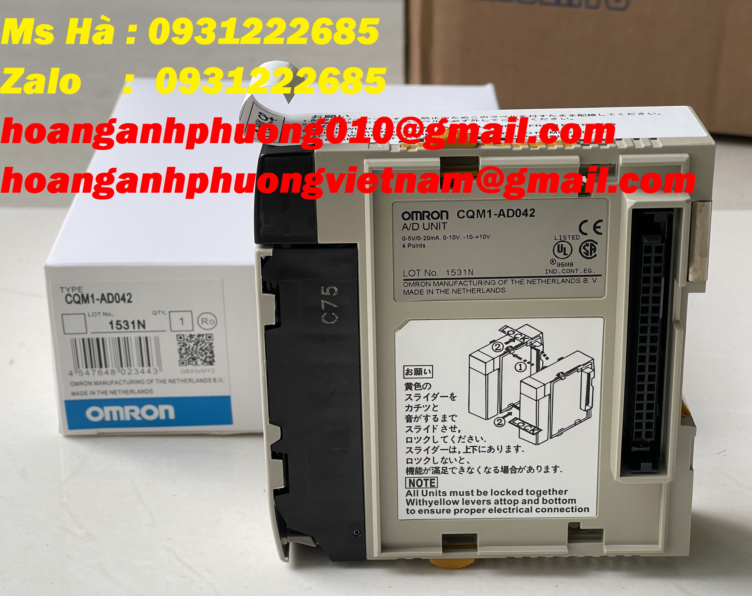 Đầu vào tương tự Omron CQM1-AD042 giá tốt hiện nay - mới 100%