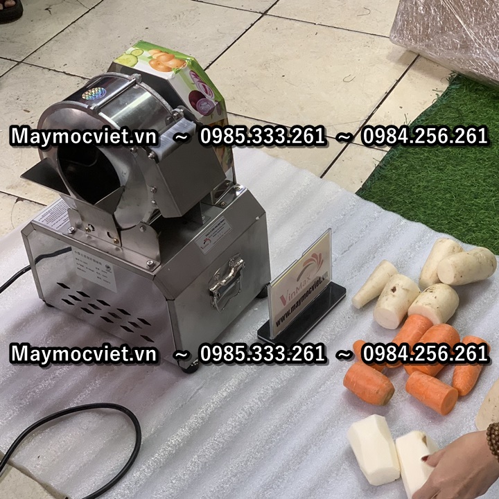 Máy thái lát, sợi cà rốt, măng, hành tây, khoai tây VMCQ1100