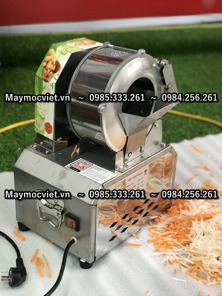 Máy thái lát, sợi cà rốt, măng, hành tây, khoai tây VMCQ1100