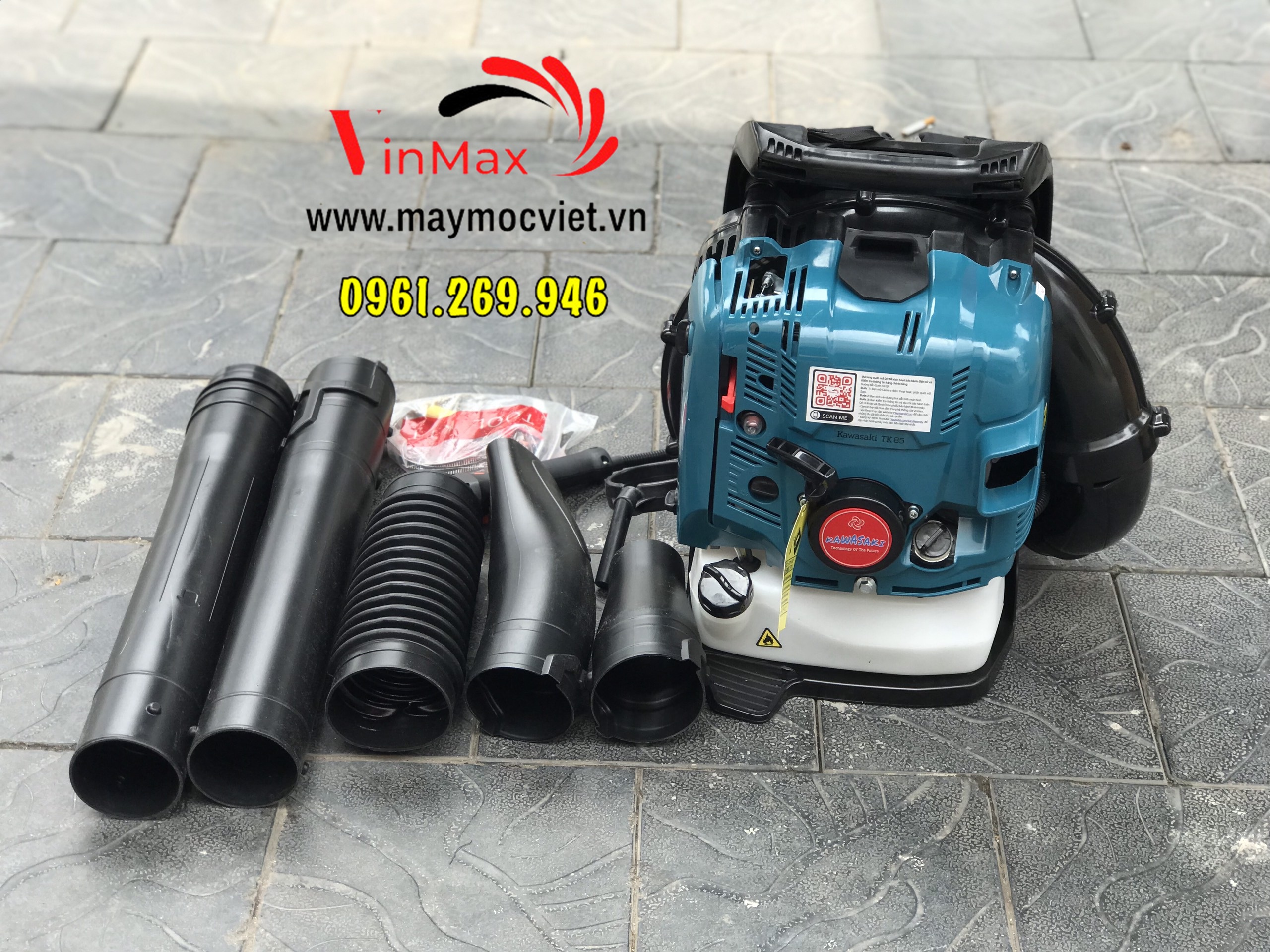 Máy thổi lá thổi bụi chạy xăng Kawasaki TK85