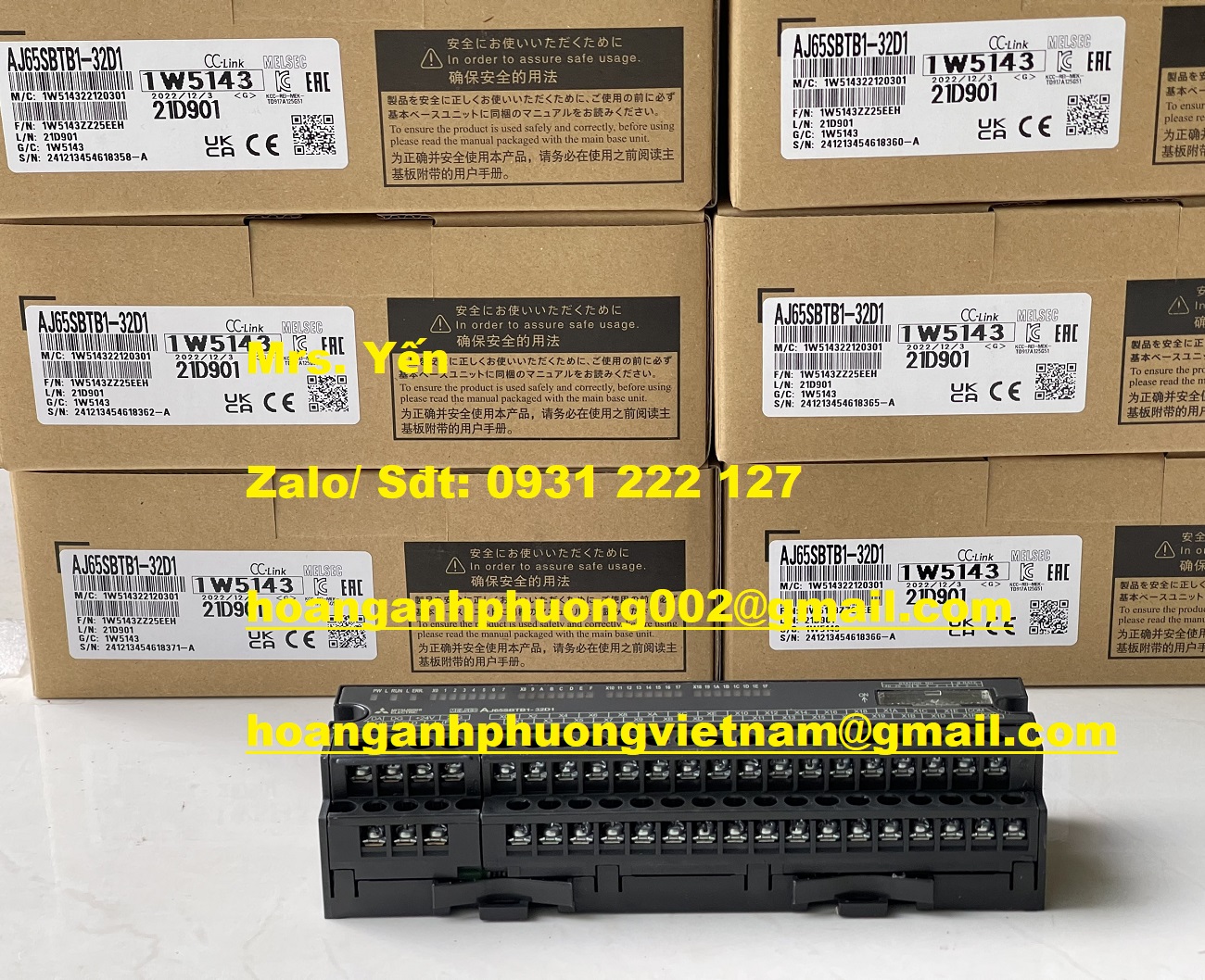 AJ65SBTB1-32D1 MÔ ĐUN MITSUBISHI  LH BÁO GIÁ TRỰC TIẾP