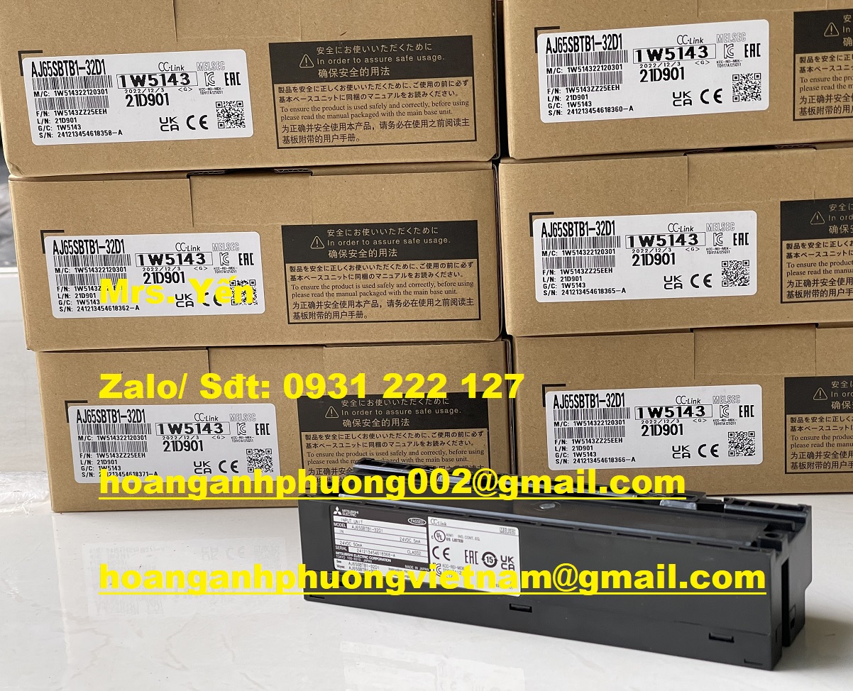 AJ65SBTB1-32D1 MÔ ĐUN MITSUBISHI  LH BÁO GIÁ TRỰC TIẾP