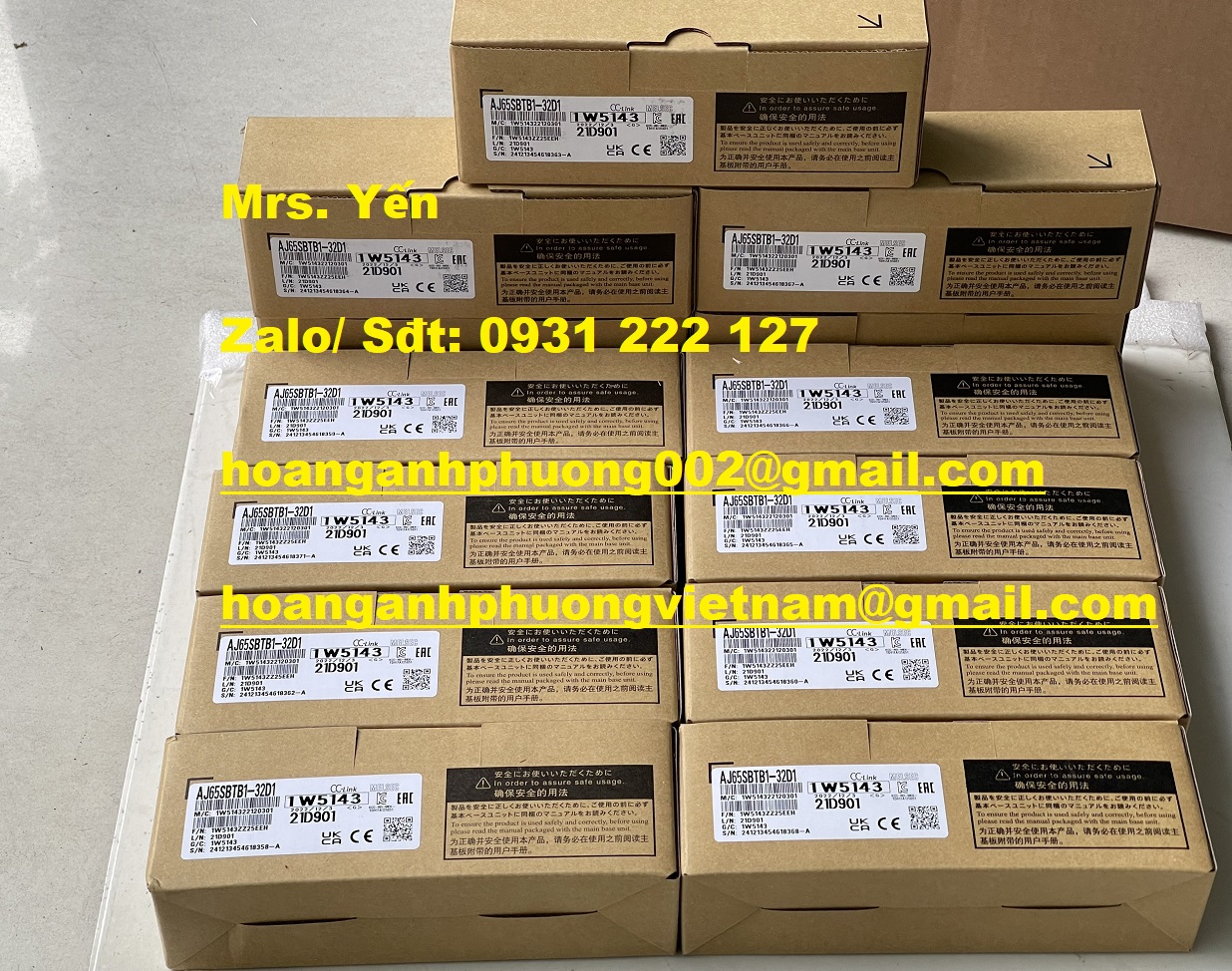 AJ65SBTB1-32D1 MÔ ĐUN MITSUBISHI  LH BÁO GIÁ TRỰC TIẾP