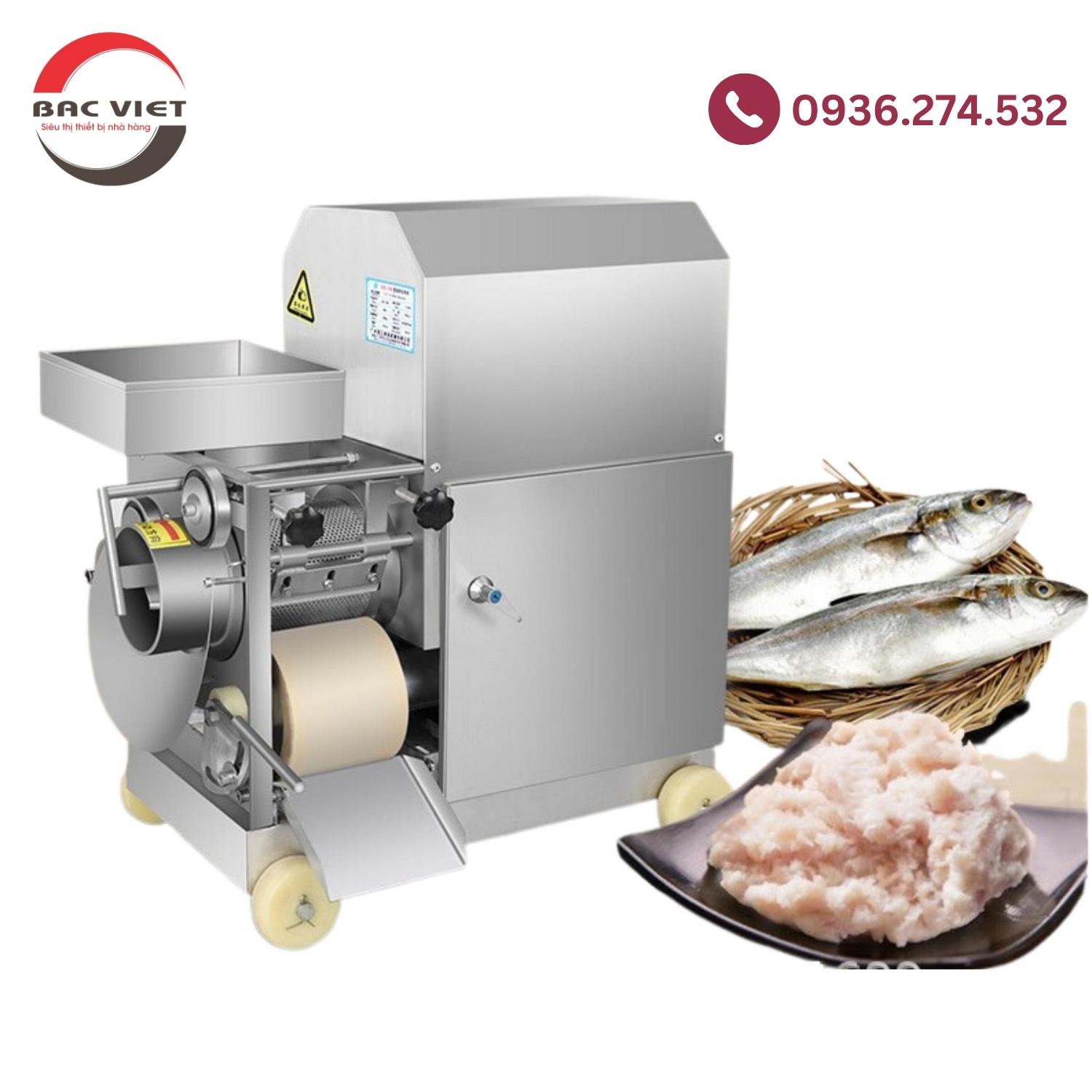 Máy tách xương cá công nghiệp - loại bỏ đến 98% xương