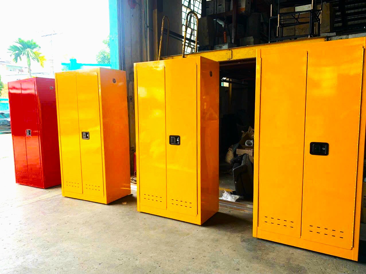 Tủ Chống Cháy - Tủ Đựng Hóa Chất Chống Cháy