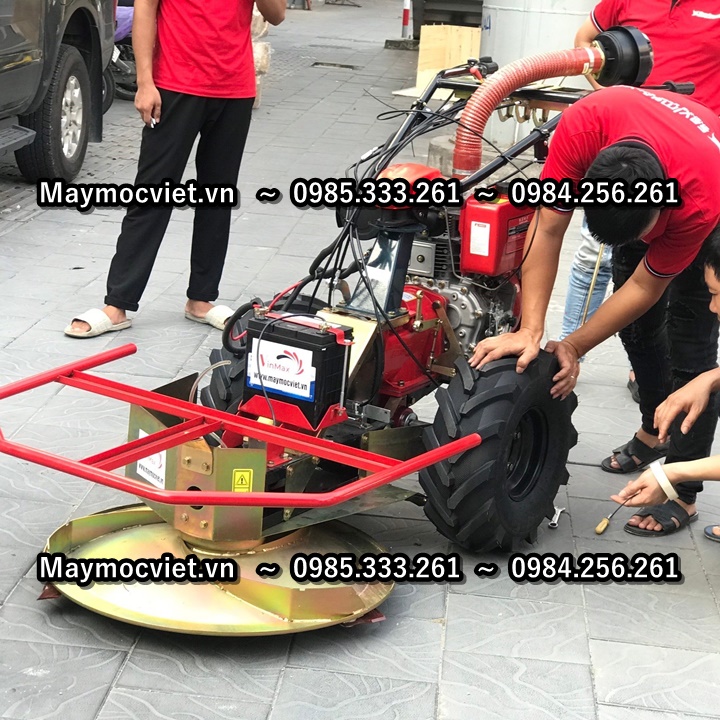 Máy cắt cỏ nông nghiệp mâm xoay 80cm động cơ Nhật KAWASAKI BM91
