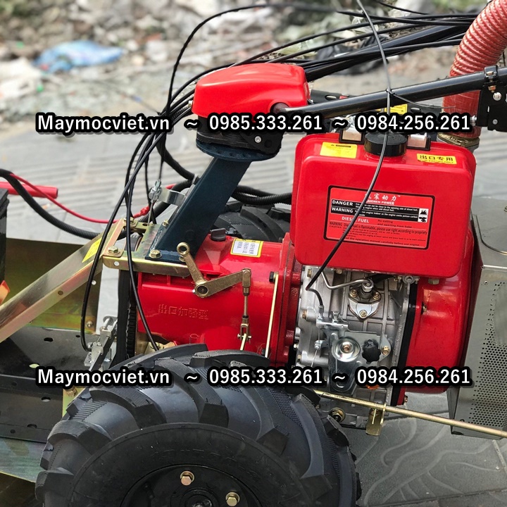 Máy cắt cỏ mâm xoay KAWASAKI BM91 động cơ 12 HP
