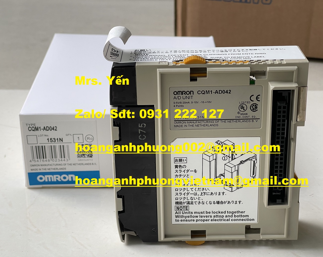 CQM1-AD042 PLC OMRON  NHẬN BÁO GIÁ TRỰC TIẾP