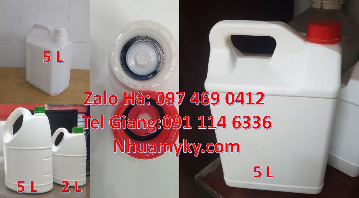 Bán can nhựa 10l có nắp thoát khí nước mắm,can nhựa 5l đựng nước dầu