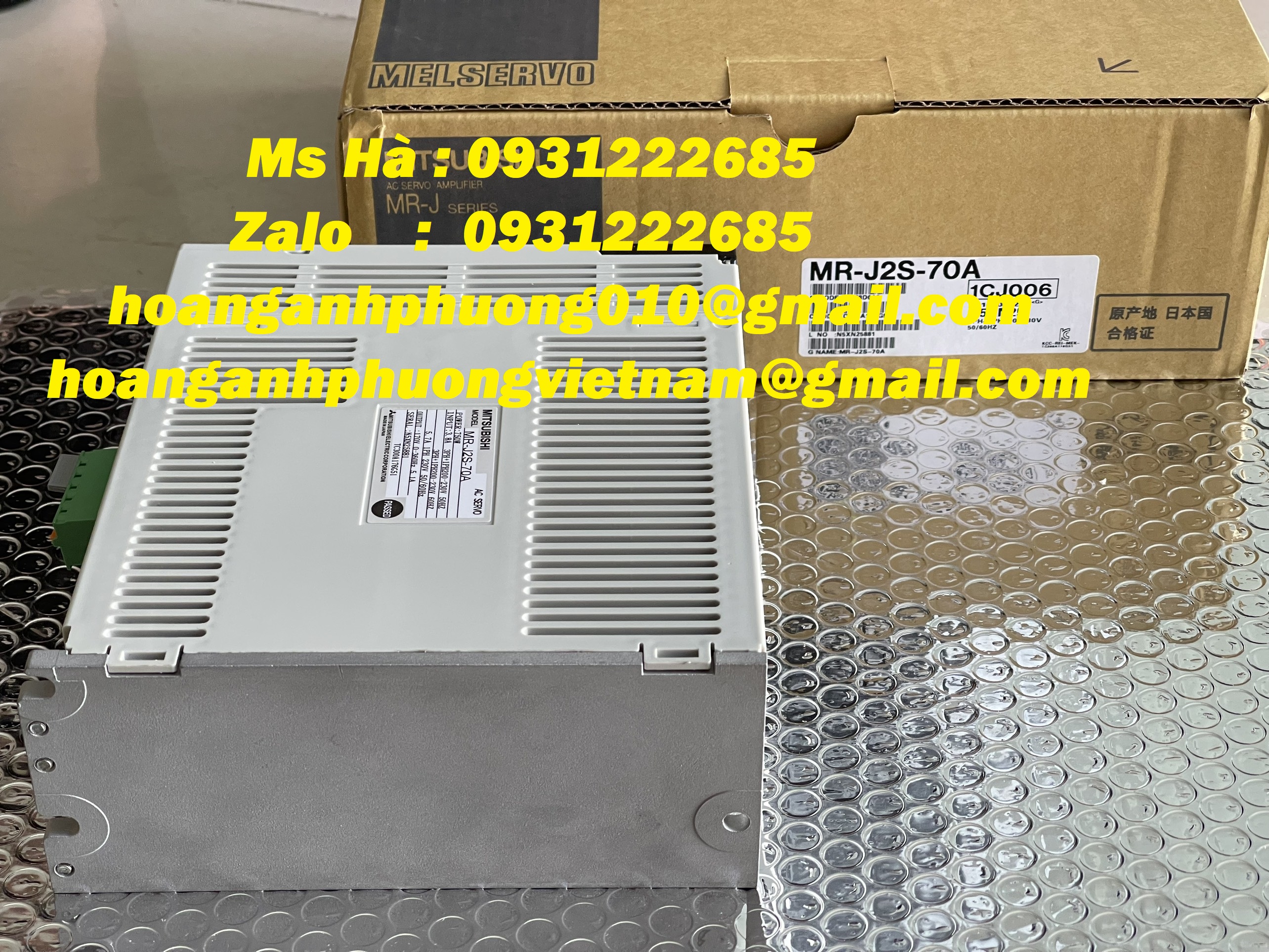 Bộ servo mitsubishi MR-J2S-70A 700W giá tốt hiện nay - Toàn quốc