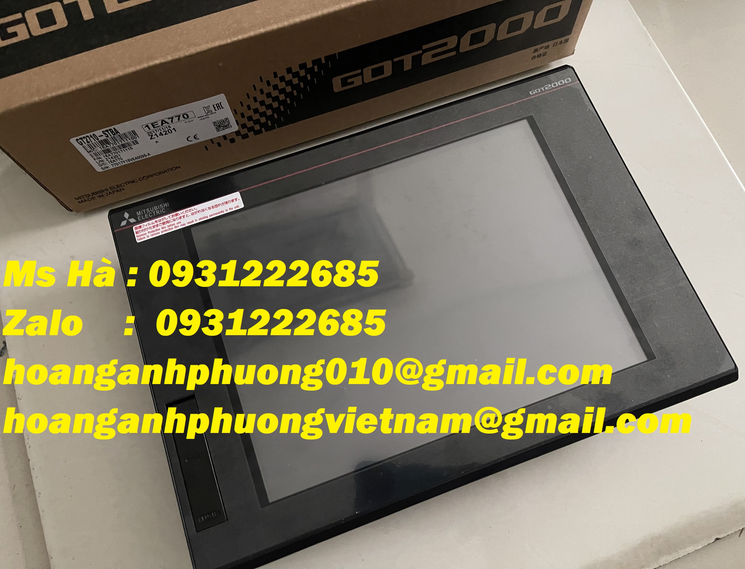 Phân phối dòng màn hình mitsubishi GT2710-STBA nhập khẩu