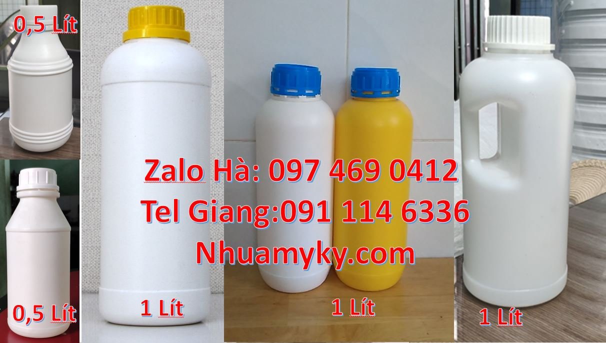 Bán chai nhựa 1l có nắp thoát khí đựng sữa tắm,chai nhựa 0.5l đựng sữa