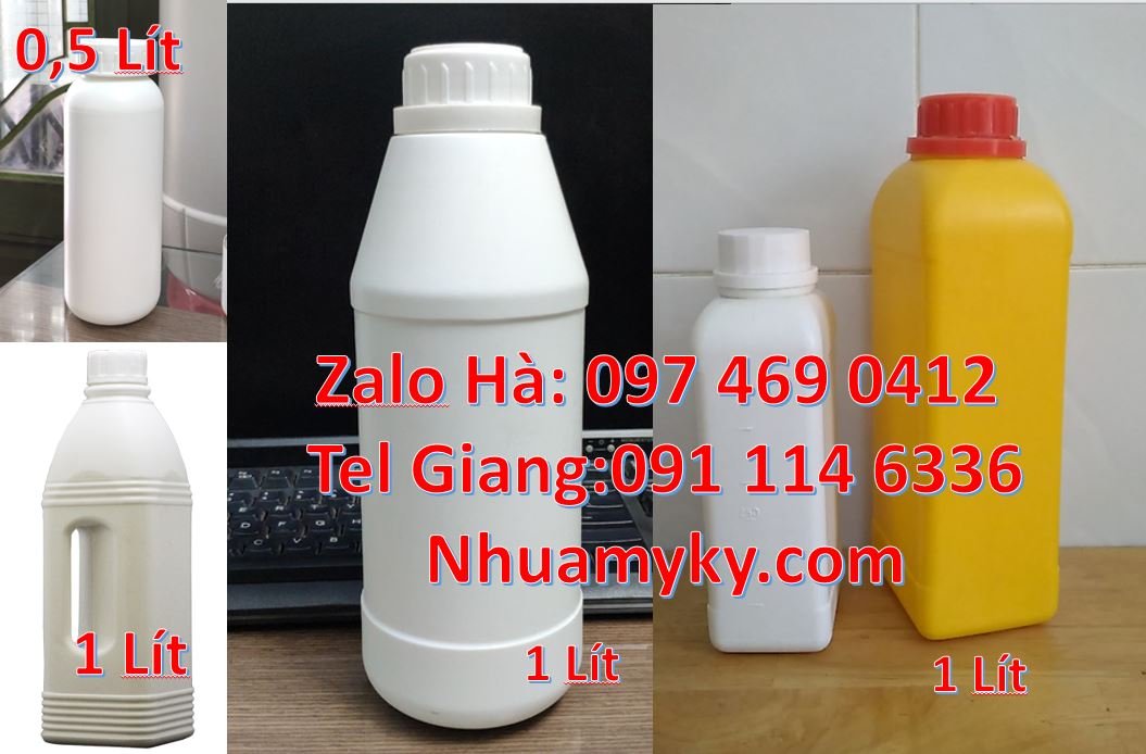 Bán chai nhựa 1l có nắp thoát khí đựng sữa tắm,chai nhựa 0.5l đựng sữa