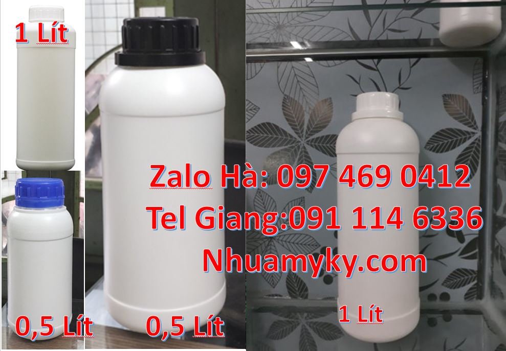 Bán chai nhựa 1l có nắp thoát khí đựng sữa tắm,chai nhựa 0.5l đựng sữa