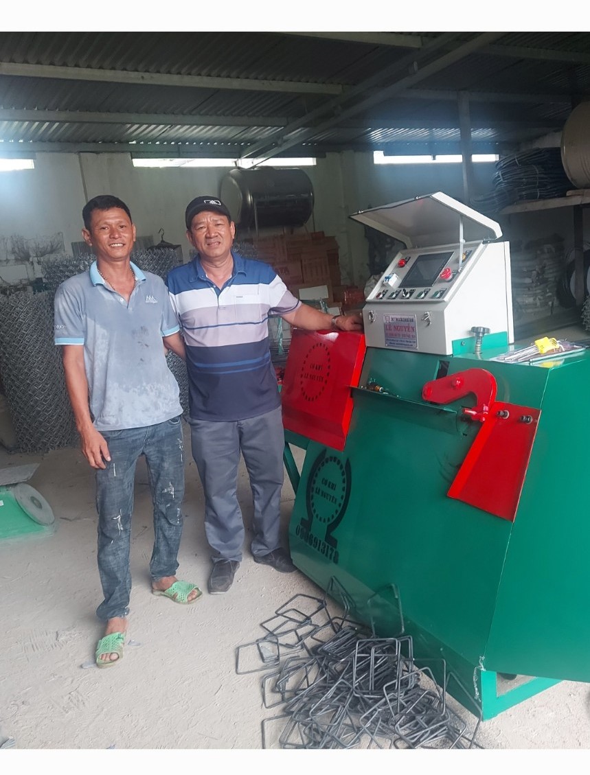 Máy bẻ đai sắt tự động thế hệ mới 2023