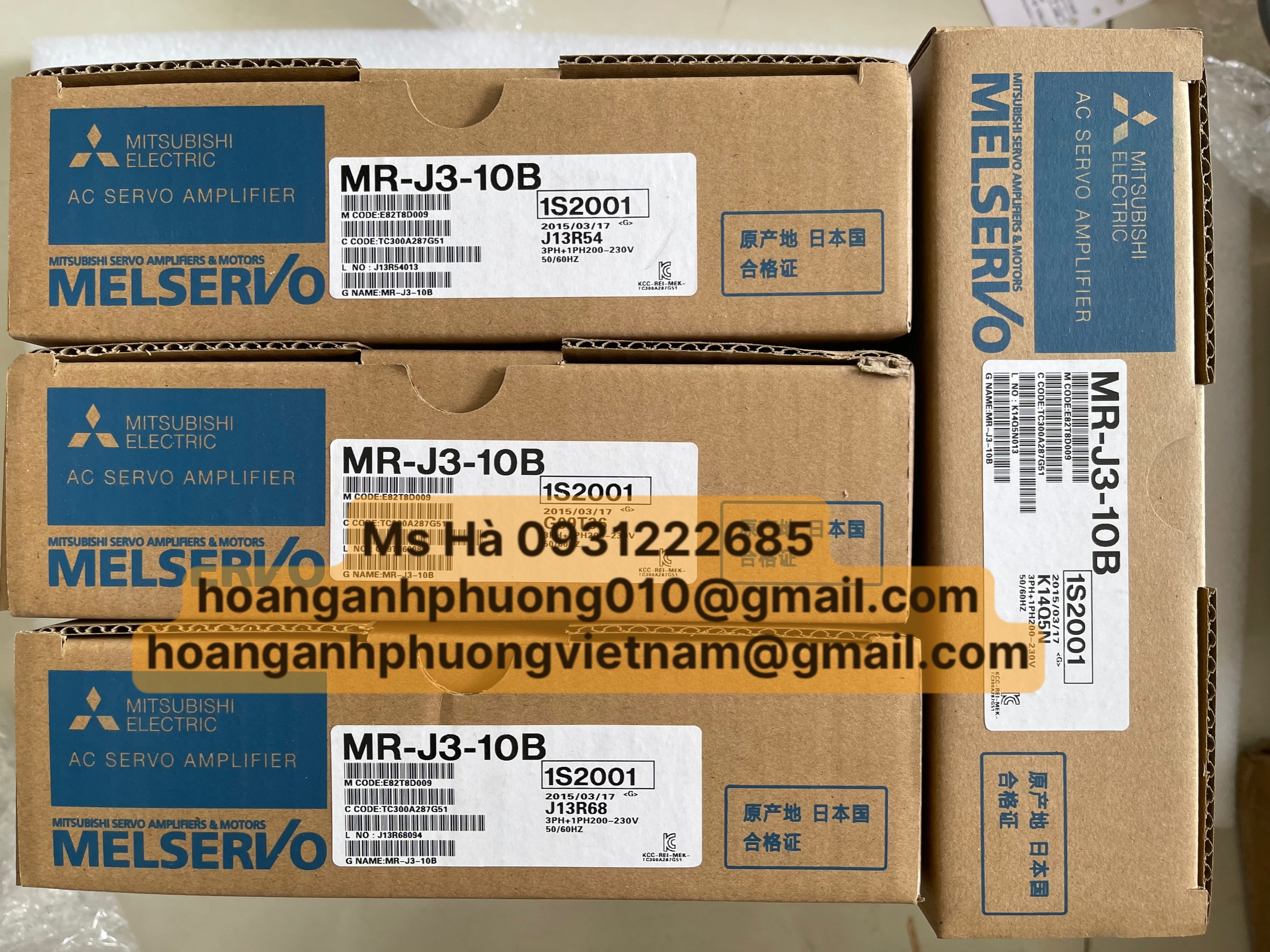 Dòng J3 series giá tốt MR-J3-10B hãng mitsubishi - mới 100%
