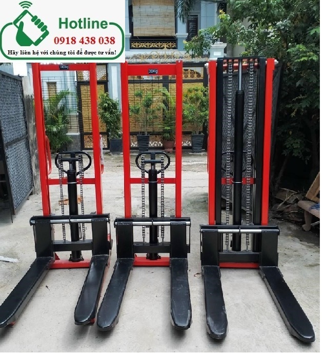 Xe nâng tay cao 1 tấn, 2 tấn, 3 tấn chất lượng giá cạnh tranh