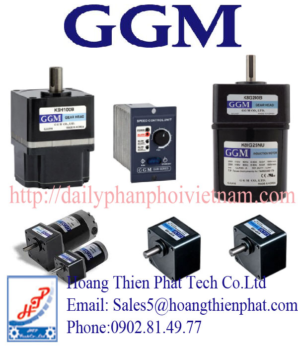 Nhà cung cấp động cơ giảm tốc GGM tại Việt Nam