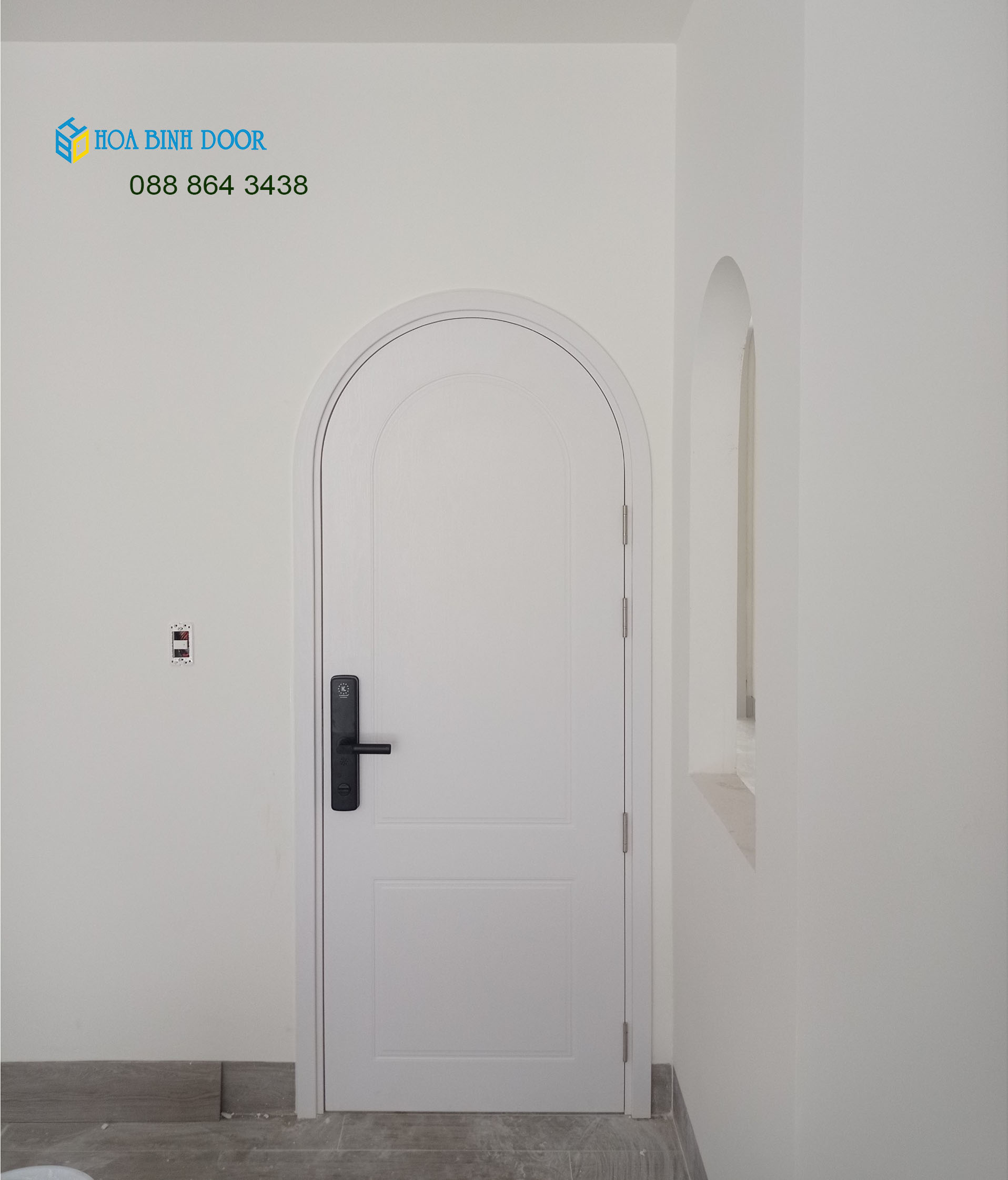 Cửa vòm nhựa compposite tại Thuận An - Bình Dương