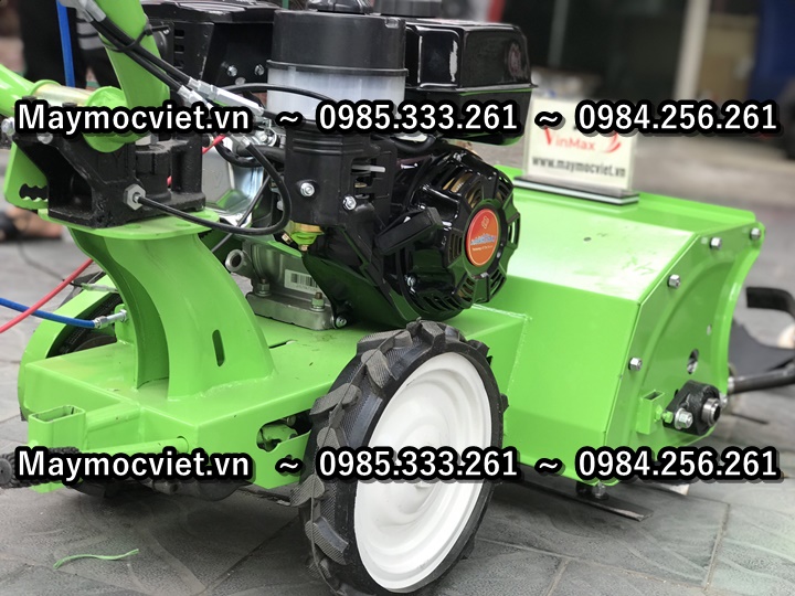 Máy cắt cỏ trục băm kèm chức năng xới sạc cày đất KAWASAKI VMDN40