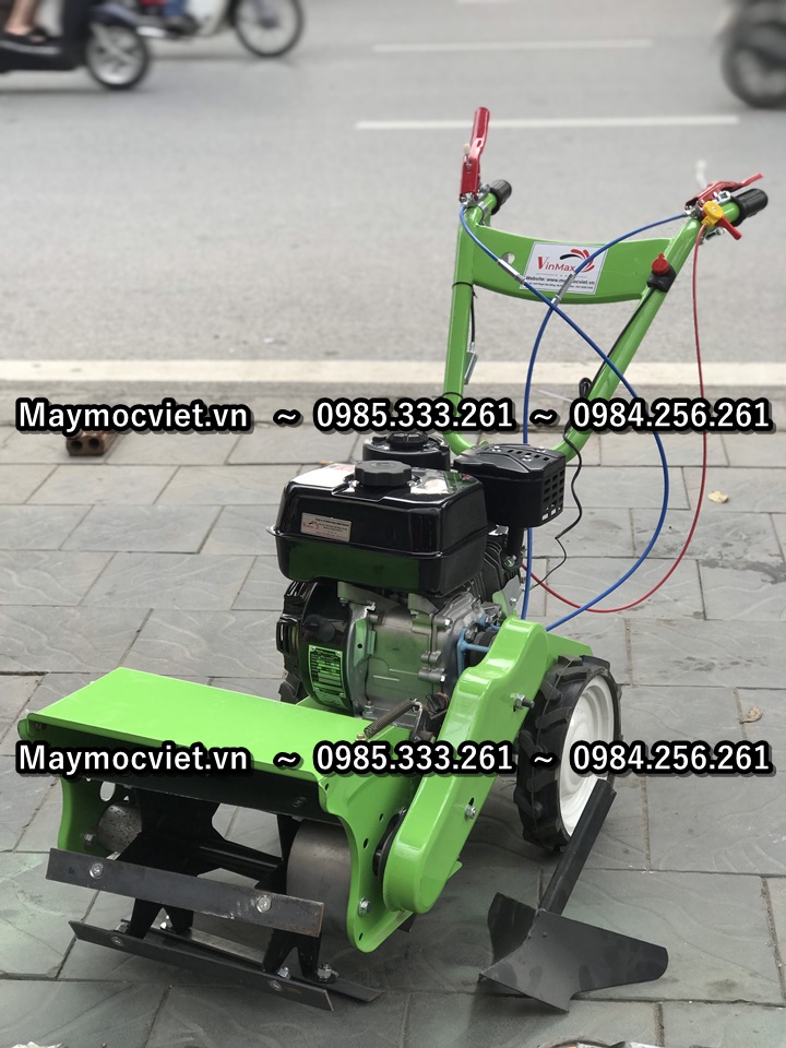 Máy cắt cỏ trục băm kèm chức năng xới sạc cày đất KAWASAKI VMDN40