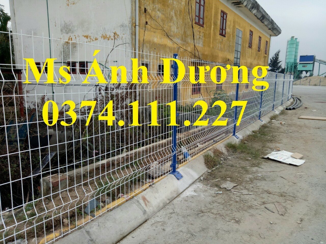 Lưới thép Hàng rào sơn tĩnh điên D5 mắt 50x 200