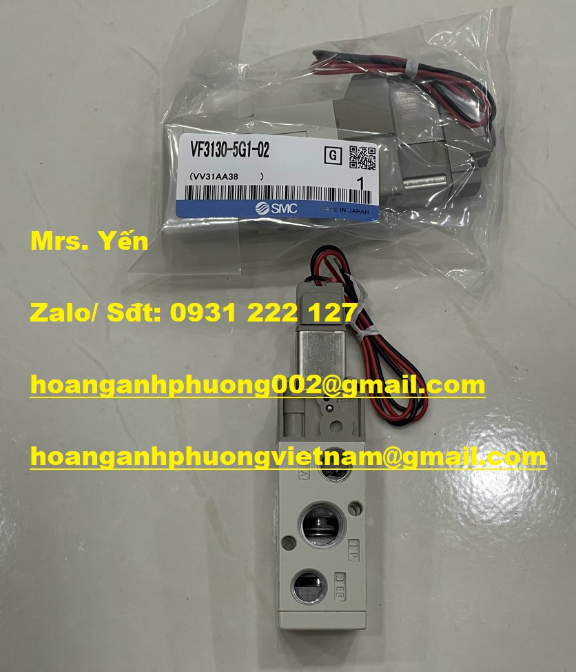 VF3130-5G1-02 VAN ĐIỆN TỪ SMC GIÁ TỐT TẠI BÌNH DƯƠNG